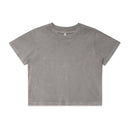 Wo's Stone Wash Heavy Crop Tee 4086