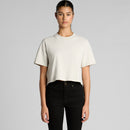 Wo's Heavy Faded Crop Tee 4089