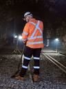 X Taped Biomotion Hi Vis Cool Lightweight Drill Shirt BS6166XT