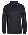 PODIUM L/S PIPING POLO 7PIPL