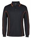 PODIUM L/S PIPING POLO 7PIPL