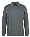 PODIUM L/S PIPING POLO 7PIPL