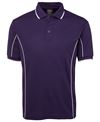 PODIUM S/S PIPING POLO 7PIP EVEN MORE COLOURS