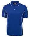 PODIUM S/S PIPING POLO 7PIP EVEN MORE COLOURS