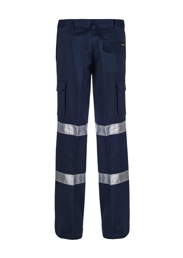 MATERNITY CARGO COTTON DRILL TROUSER WITH CSR REFLECTIVE TAPE WPL080