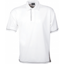 COOL DRY S/S 1010B MENS S/S POLOS Navy/White, White/Navy Stock Clearance
