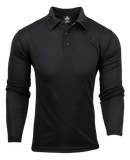 Mens Long Sleeve Botany Polo