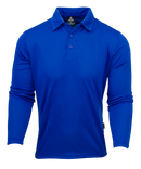 Mens Long Sleeve Botany Polo