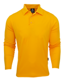 Mens Long Sleeve Botany Polo