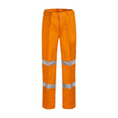 CLASSIC SINGLE PLEAT COTTON DRILL TROUSER WITH CSR REFLECTIVE TAPE WP4006