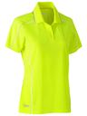 Women's Cool Mesh Polo with Reflective Piping BKL1425