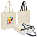 Heavy Duty Canvas Tote with Gusset OSFA / Black