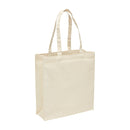 Heavy Duty Canvas Tote with Gusset OSFA / Black