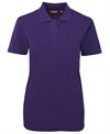 Ladies 210 Polo 2LPS Purple Size 12 Stock Clearance