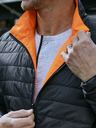 Taped Hi Vis Reversible Puffer Jacket BJ6350HT