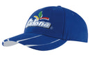 Brushed Heavy Cotton Cap with Laminated Two-Tone Peak