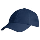 Brushed Heavy Cotton Cap with Mesh Inserts on Peak Black/White