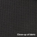 Brushed Heavy Cotton Cap with Indented Peak Black/White/Gold