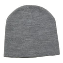Heather Skull Beanie OSFA / Grey