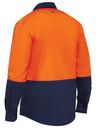 Two Tone Hi Vis Long Sleeve Shirt BS6442