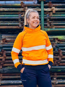 Women's Taped Hi Vis Fleece Jumper BKL6818T