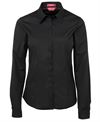 LADIES URBAN L/S POPLIN SHIRT 4PLUL