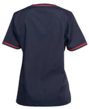 LADIES CONTRAST SCRUBS TOP 4SCT1