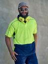 Hi Vis Polyester Mesh Polo BK1219