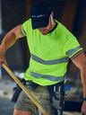 Taped Hi Vis Polyester Mesh T-Shirt BK1220T