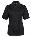 LADIES S/S CHEF'S JACKET 5CJ21