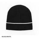 AH740 Acrylic Beanie Two Tone Beanie