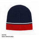 AH740 Acrylic Beanie Two Tone Beanie