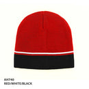 AH740 Acrylic Beanie Two Tone Beanie
