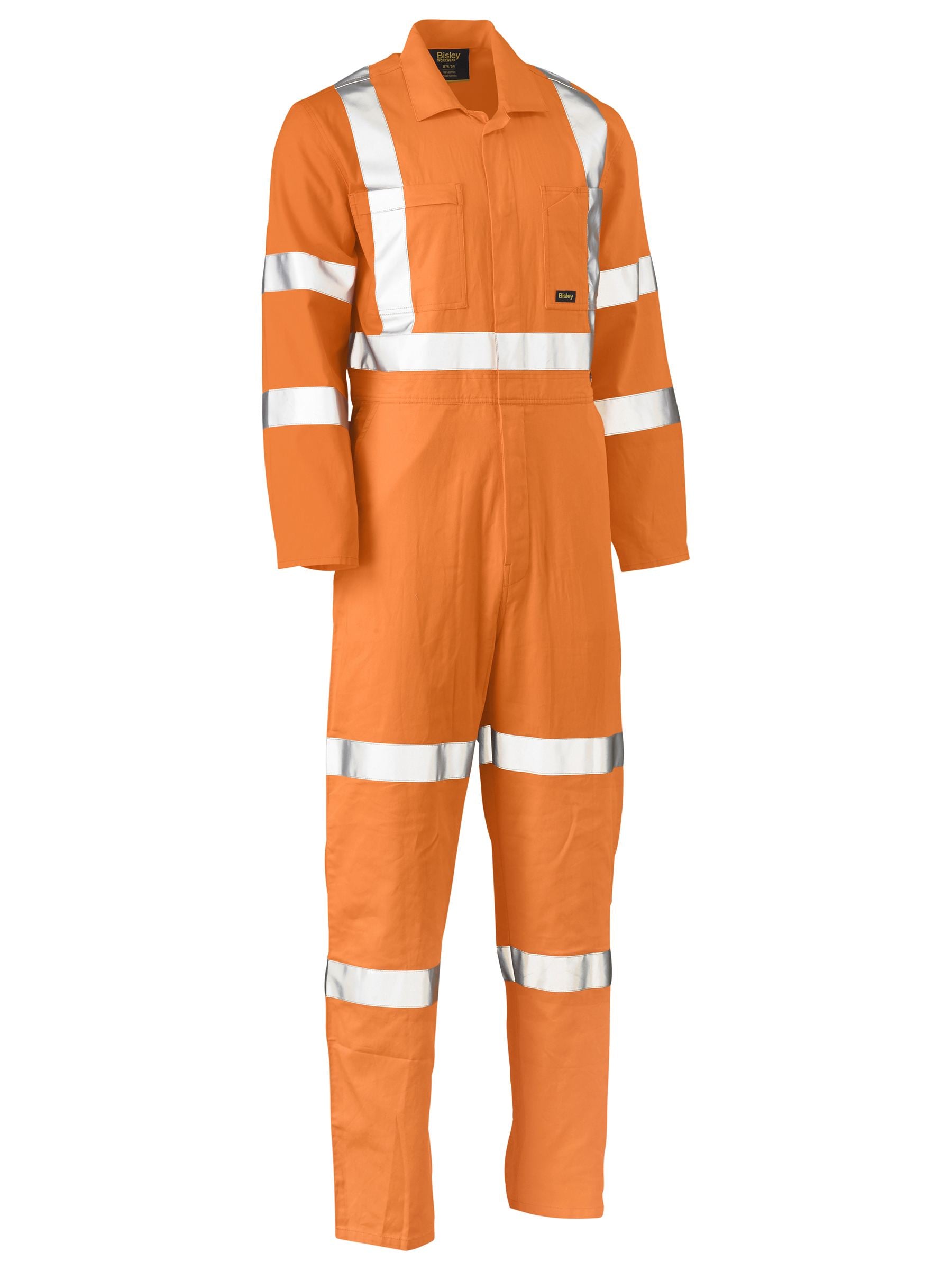 Taped Hi Vis Lightweight Coverall main image 1