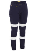 Women's Taped Cotton Cargo Cuffed Pants