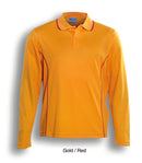 Stitch Feature Essentials-Kids Long Sleeve Polo CP0922