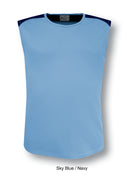 Team Essentials-Mens Contrast Feature Tank
