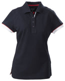 Antreville Women's Cotton Polo 2XL / Black