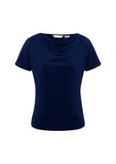 Ladies Ava Drape Knit Top K625LS