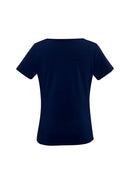 Ladies Ava Drape Knit Top K625LS