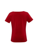 Ladies Ava Drape Knit Top K625LS