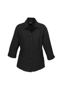 Ladies Plain Oasis 3/4 Sleeve Shirt LB3600 Stock Clearance