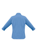 Ladies Metro 3/4 Sleeve Shirt  LB7300 Navy size 14 Stock Clearance