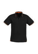 Mens Jet Polo P226MS Black/Orange Size L Stock Clearance