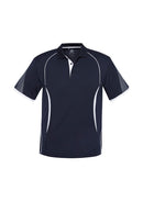 Mens Razor Polo P405MS Navy/White Stock Clearance