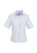 LADIES SIGNATURE SHORT SLEEVE SHIRT   S120LS Dark Blue Size 22 Stock Clearance