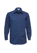 Mens Micro Check Long Sleeve Shirt SH816