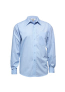 Mens Micro Check Long Sleeve Shirt SH816