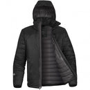 X-1 Men's Black Ice Thermal Jacket Black/Dolphin Size Large Stock Clearance