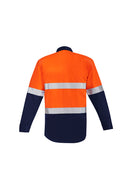 Mens Flame HRC 2 Hoop Taped Open Front Spliced Shirt ZW140